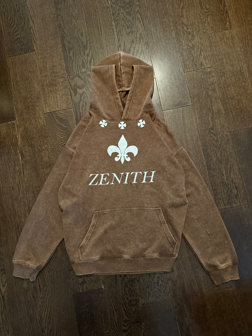 Top Of The Pinnacle - Acid Wash Hoodie