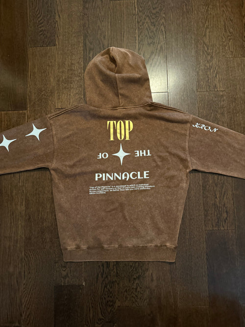 Top Of The Pinnacle - Acid Wash Hoodie