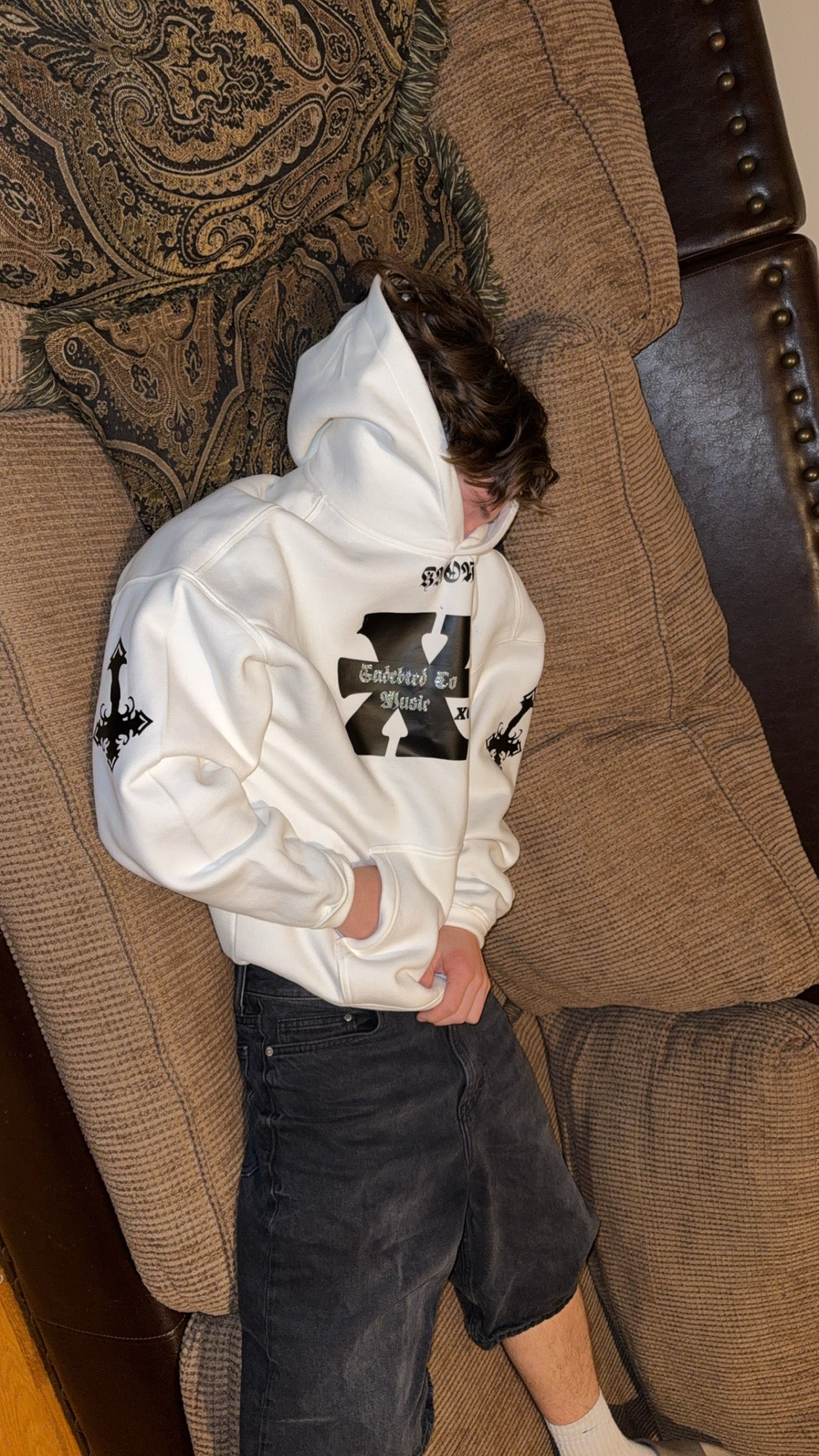 Indebted To Music Baggy Hoodie